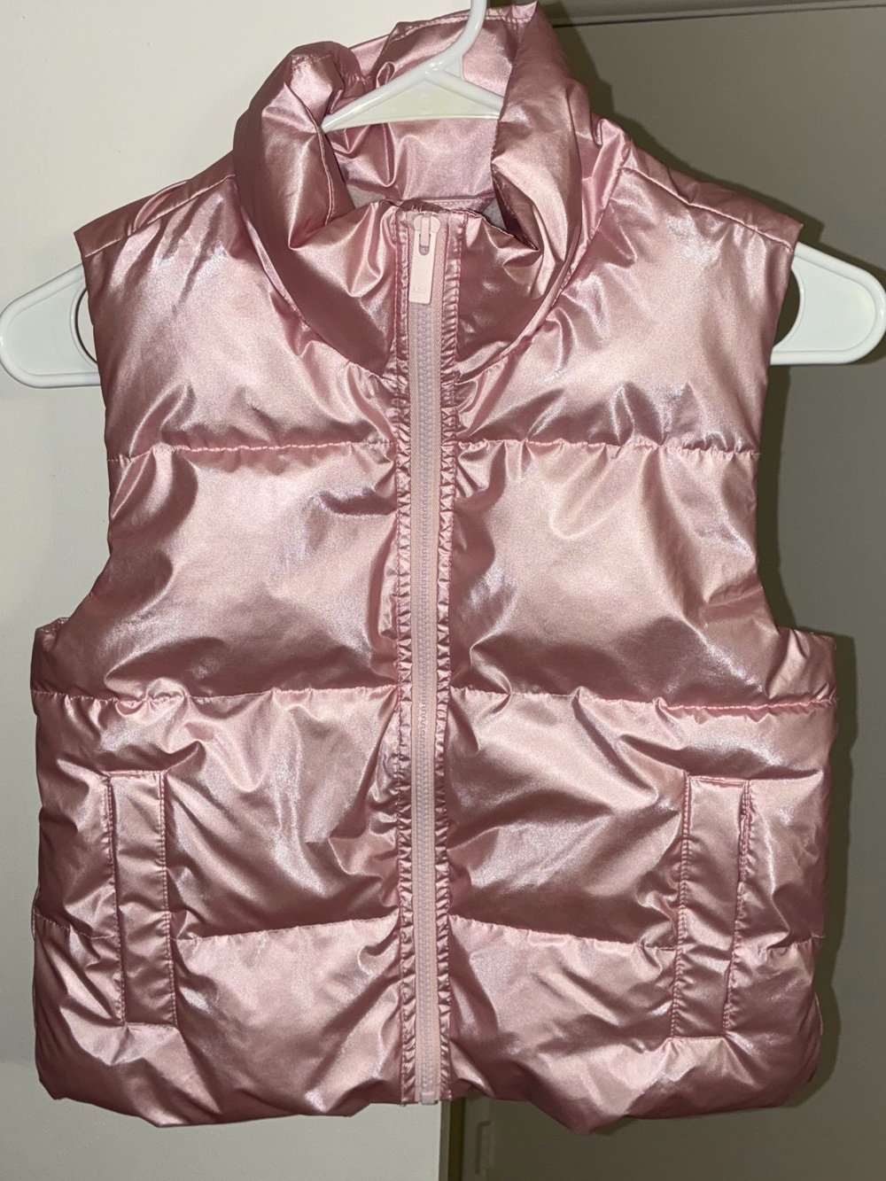 abercrombie kids Girls Pearly Pink Puffer Vest